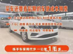 新款捷達(dá)雙燃料（原廠80 L氣罐）19年上牌，1萬公里